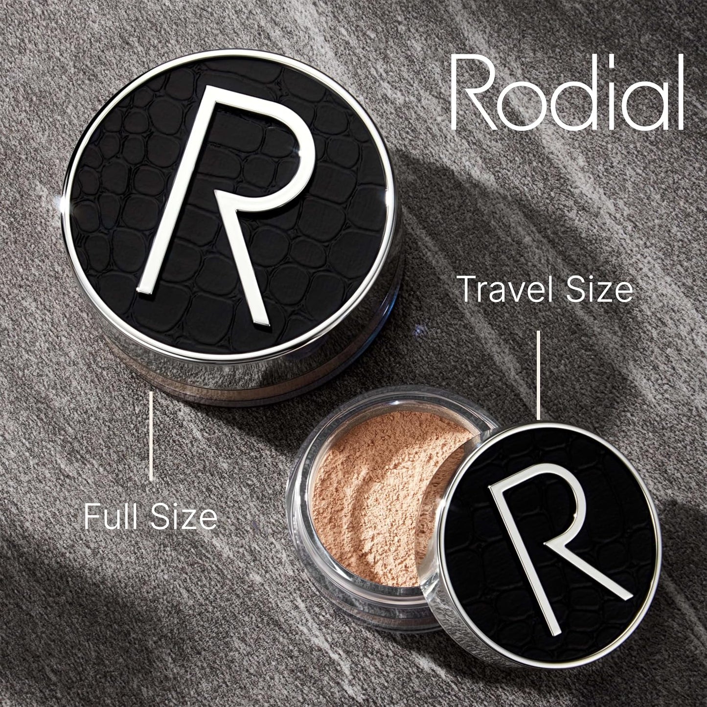 Glass Powder 0.4 Oz, Skin Perfecting Loose Face Powder, Creamy Formula for a Natural Luminosity Glow, Finishing Powder for a Flawless Skin Look, Setting Powder