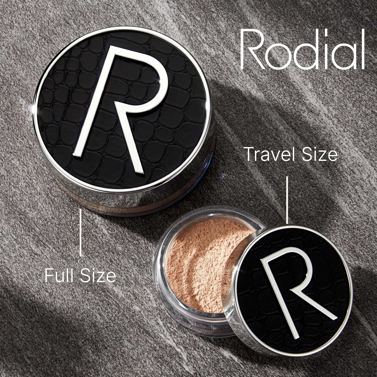 Glass Powder 0.4 Oz, Skin Perfecting Loose Face Powder, Creamy Formula for a Natural Luminosity Glow, Finishing Powder for a Flawless Skin Look, Setting Powder