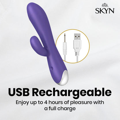 SKYN Vibes Personal Massage Wand Vibrator, 20 Speeds, Purple, 1 Count